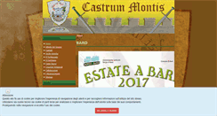 Desktop Screenshot of castrummontis.it