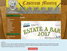 Tablet Screenshot of castrummontis.it